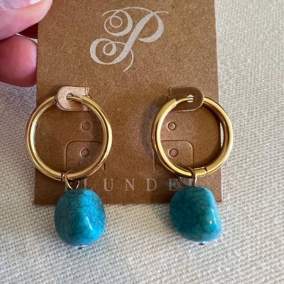 Plunder Gold and Multi-Stone Earring Set - Picture 2 of 4